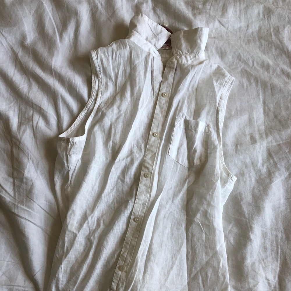 Button up short sleeve blouse